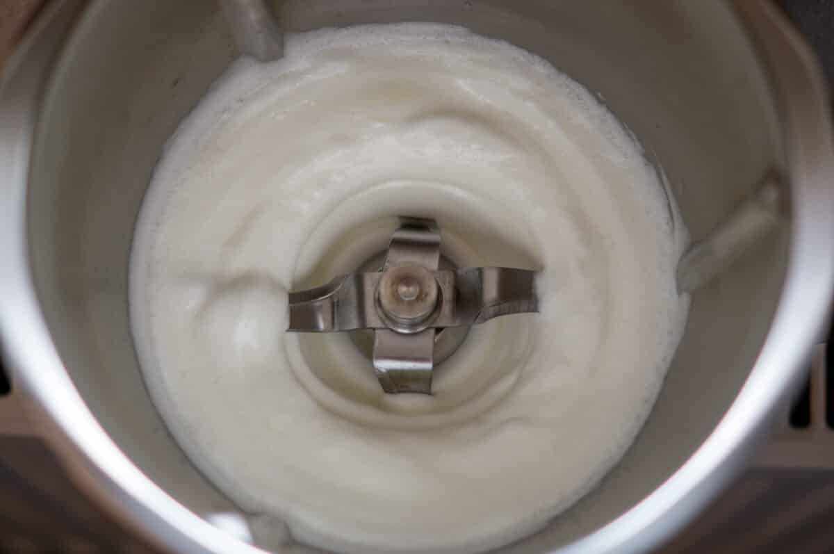 Egg white whipped in the Thermomix®