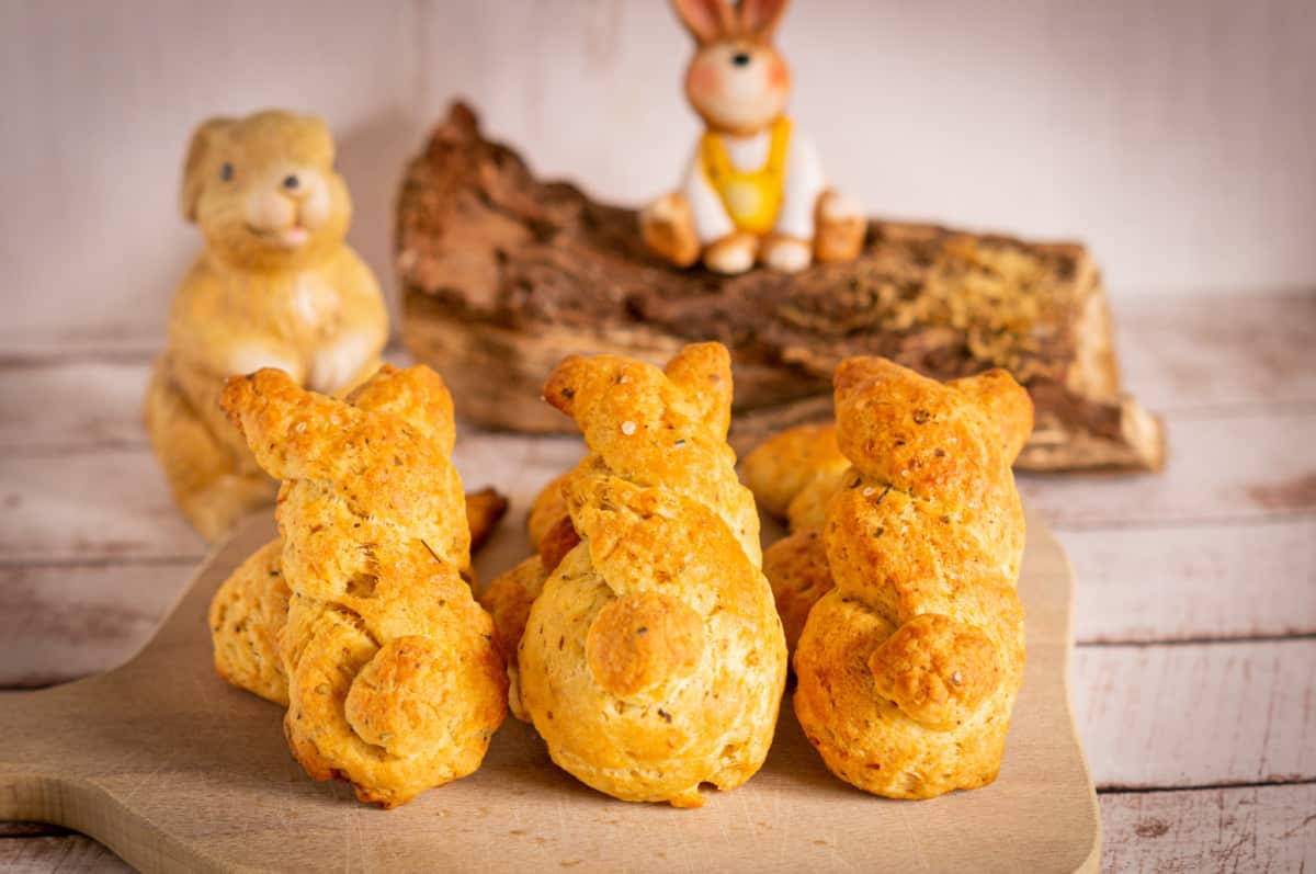 Thermomix® savoury quark oil bunny recipe