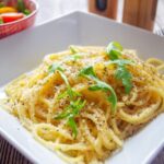 Spaghetti Cacio e Pepe with the Thermomix® made in the Thermomix®