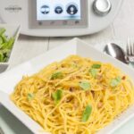 Spaghetti Carbonara with the Thermomix® made in the Thermomix®