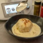 Steamed Dumplings with Vanilla Sauce, Thermomix® made in the Thermomix®