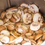 Steamed Mushrooms in the Thermomix® Varoma® made in the Thermomix®