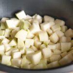 Steaming Kohlrabi in the Thermomix® Varoma made in the Thermomix®