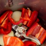Steaming Peppers in the Thermomix® Varoma® made in the Thermomix®
