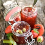Strawberry Rhubarb Jam with the Thermomix® made in the Thermomix®