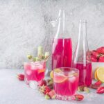 Strawberry Rhubarb Lemonade with the Thermomix® made in the Thermomix®