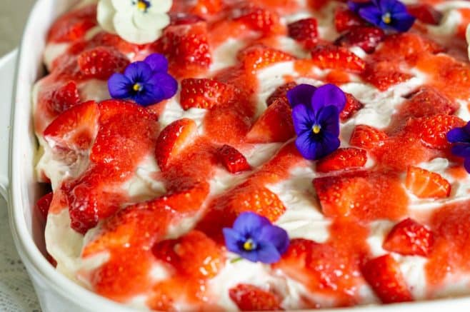 The best Thermomix® strawberry tiramisu