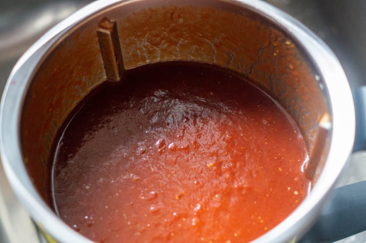 Tomato sauce in the Thermomix®