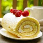 Swiss Roll with Raspberry Cream, Thermomix® made in the Thermomix®