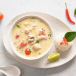 Tom Kha Gai Soup with the Thermomix® made in the Thermomix®