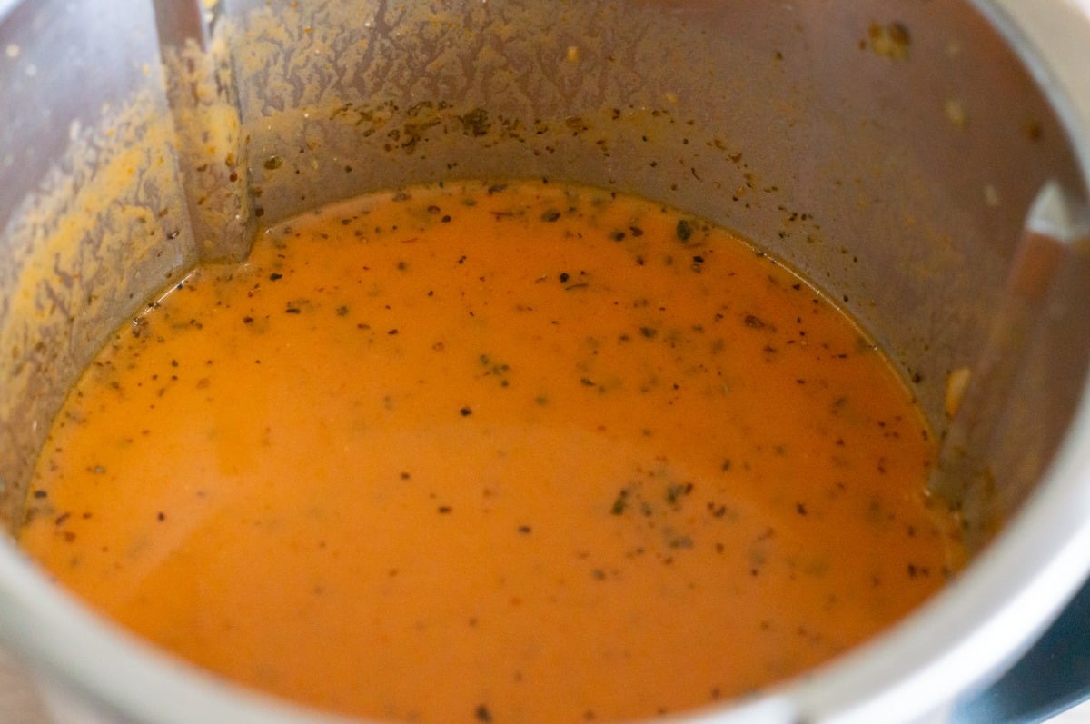 Pasta bake sauce in the Thermomix®