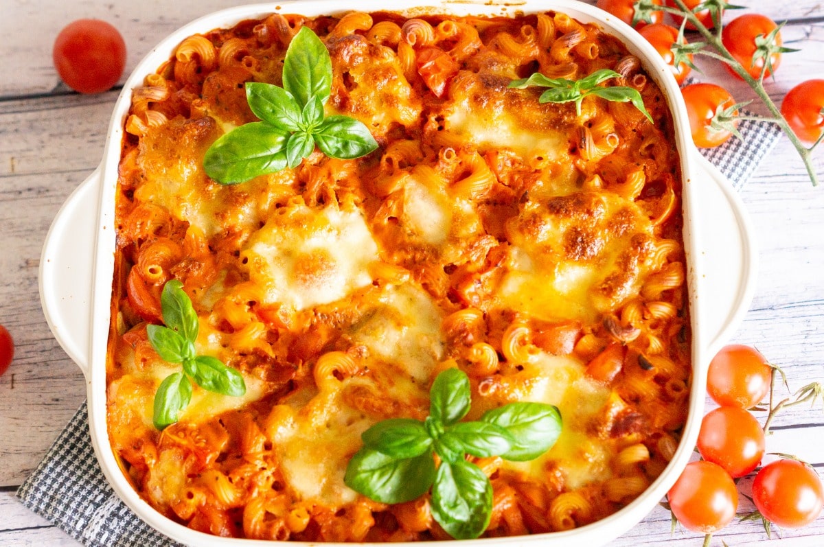 Pasta bake Thermomix® recipe