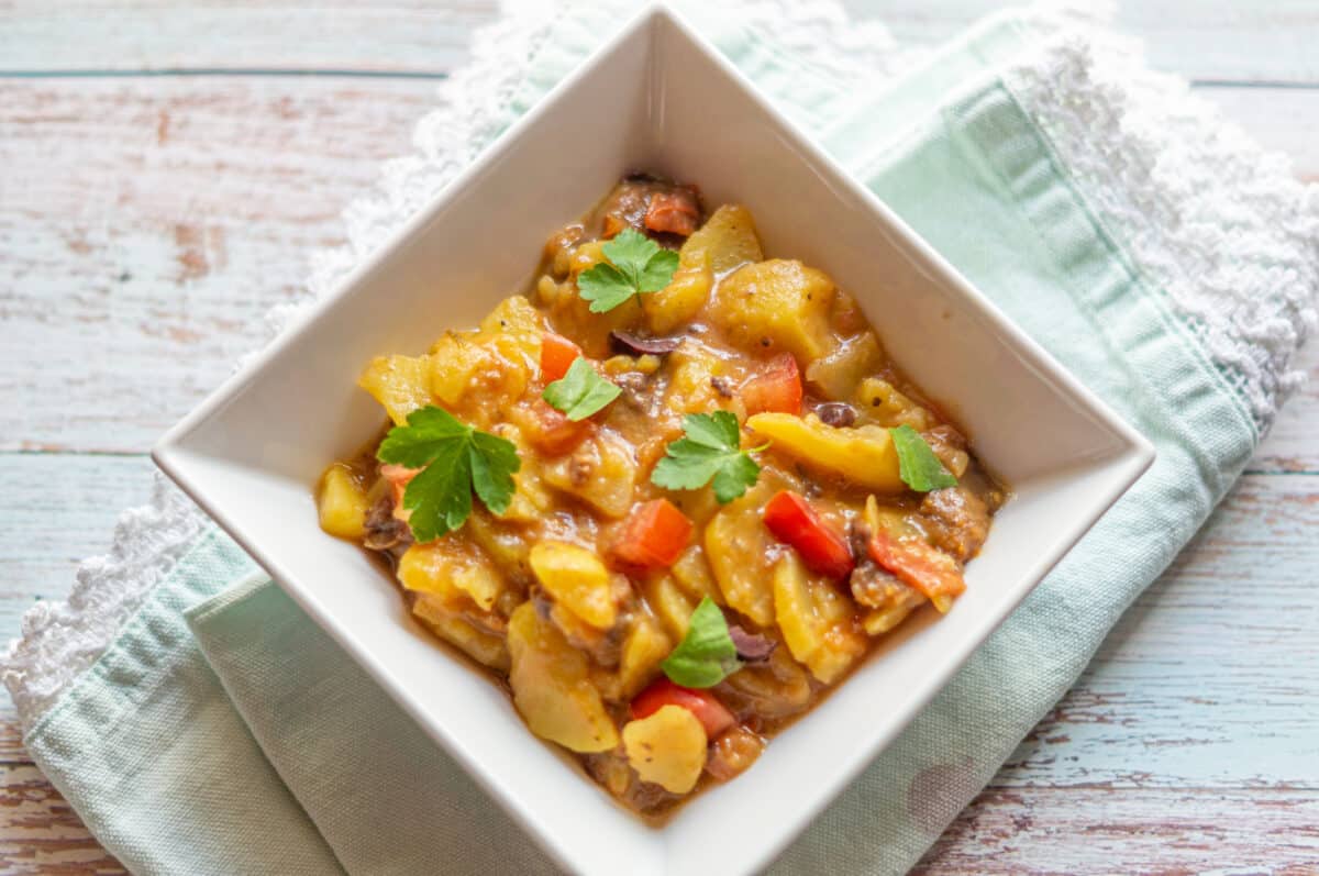 Tomato Olive Potato Salad recipe