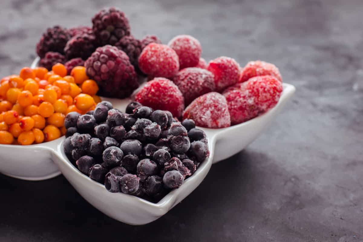 Frozen fruit