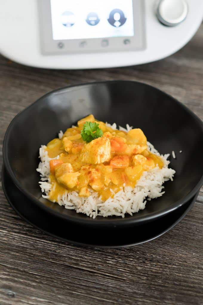 Vegetable Chicken Curry, Thermomix® 1 Vegetable Chicken Curry made with the Thermomix®