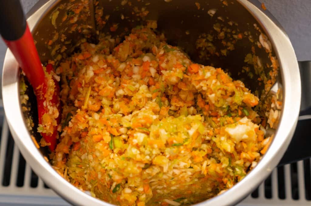 Vegetable stock paste replaces shop-bought stock powder or stock cubes
