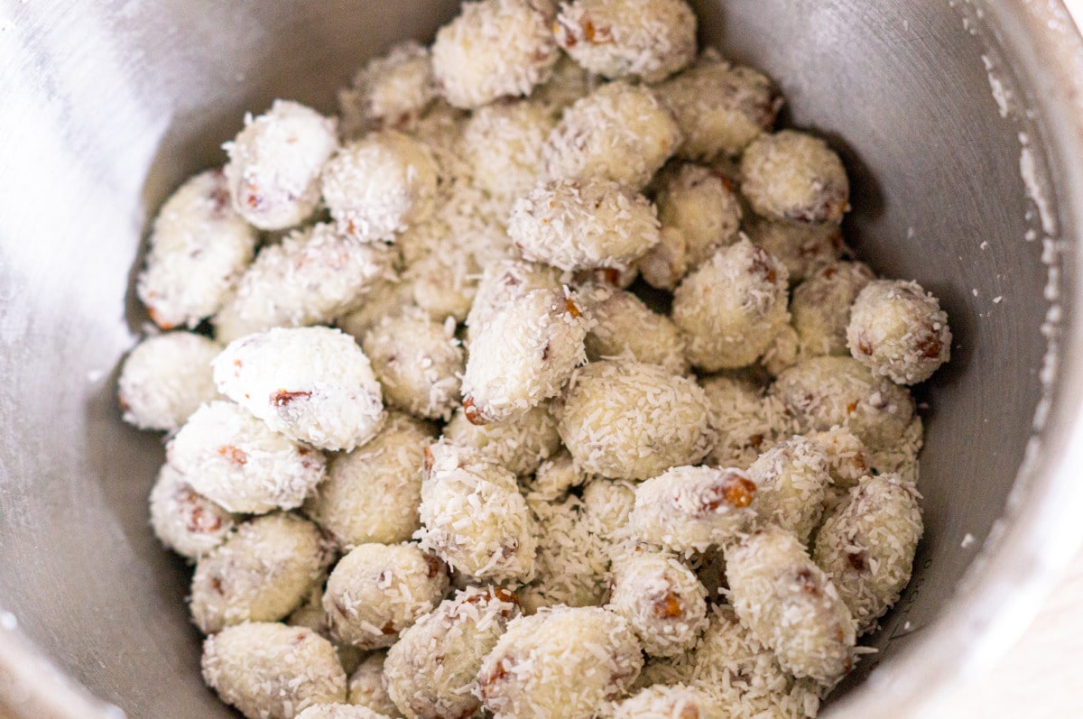 White roasted almonds Thermomix® finished