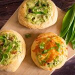 Wild Garlic Cream Flatbreads, Thermomix® made in the Thermomix®