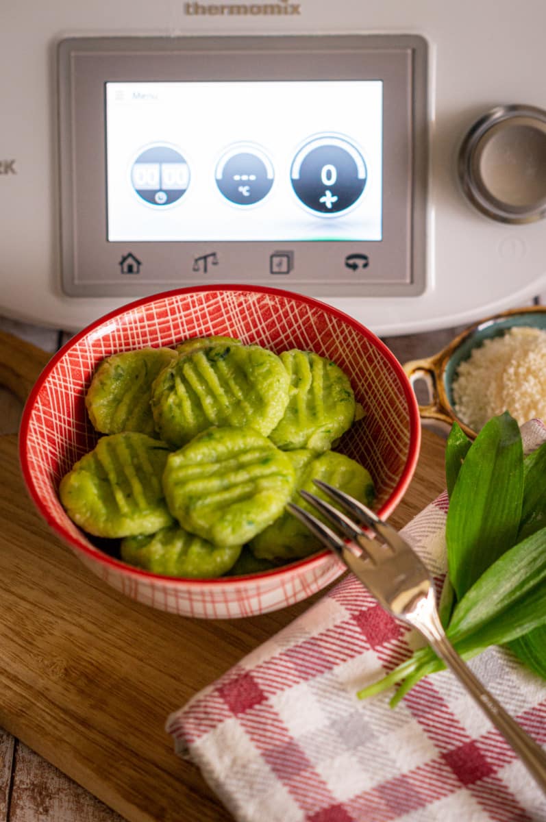 Thermomix® Wild Garlic Gnocchi