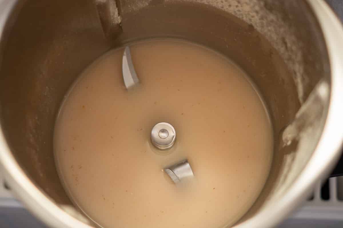 Warming yeast in the Thermomix®