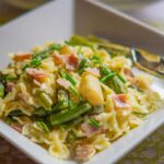 Ham and Cream Pasta with Asparagus, Thermomix®
