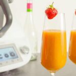 Strawberry Mango Sparkling Wine Cocktail, Thermomix®
